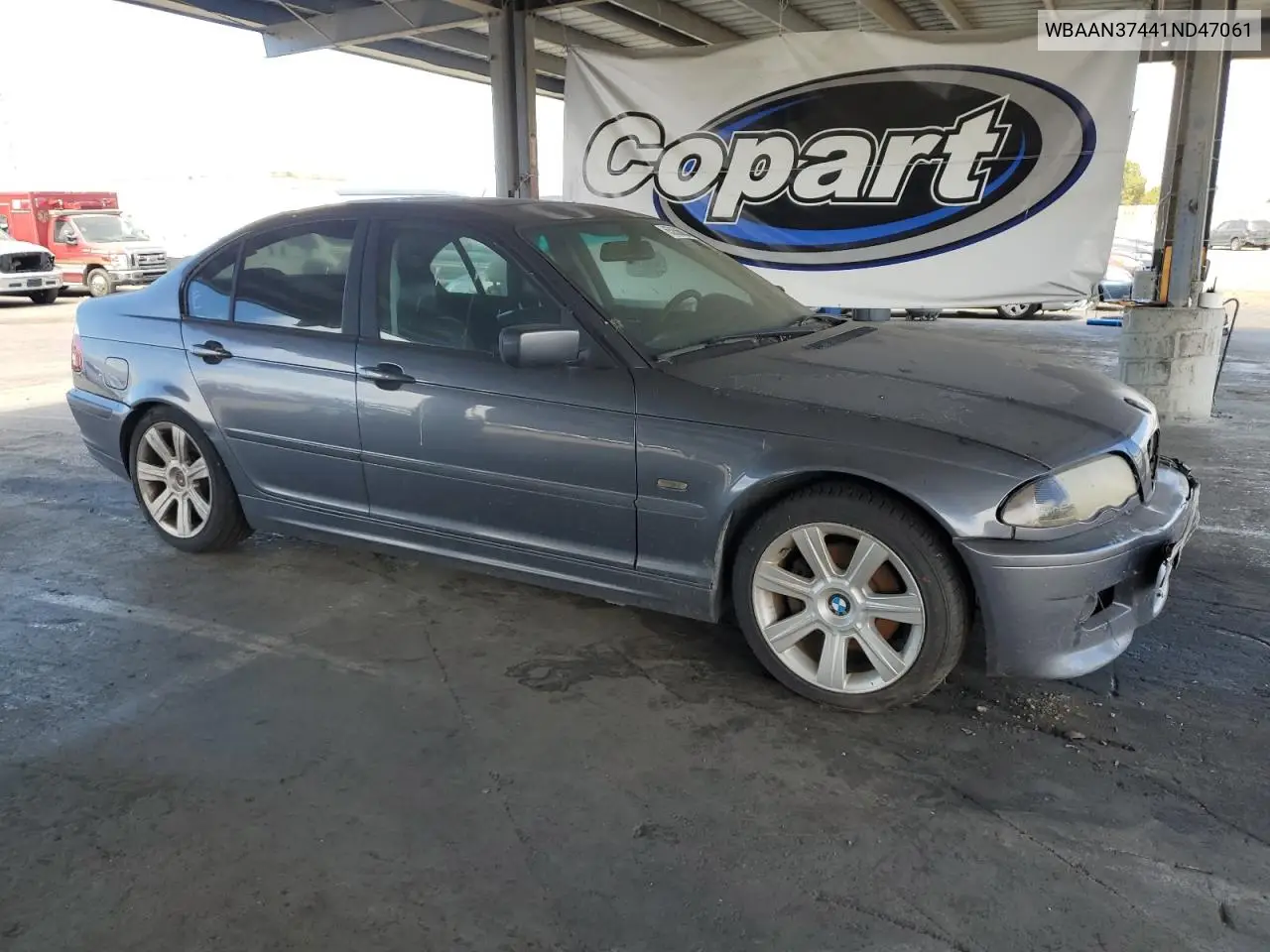 2001 BMW 325 I VIN: WBAAN37441ND47061 Lot: 65856085