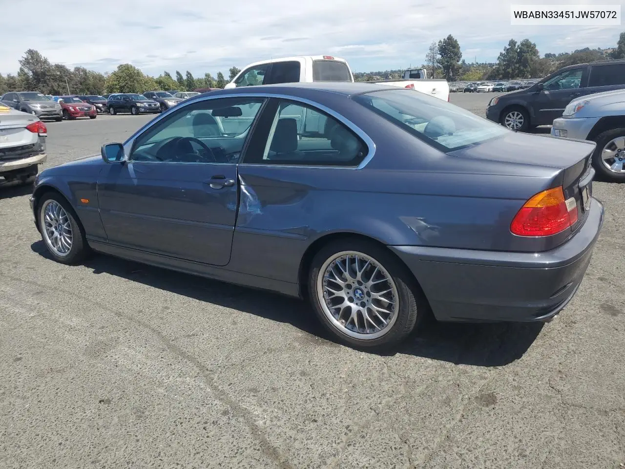 2001 BMW 325 Ci VIN: WBABN33451JW57072 Lot: 65969905