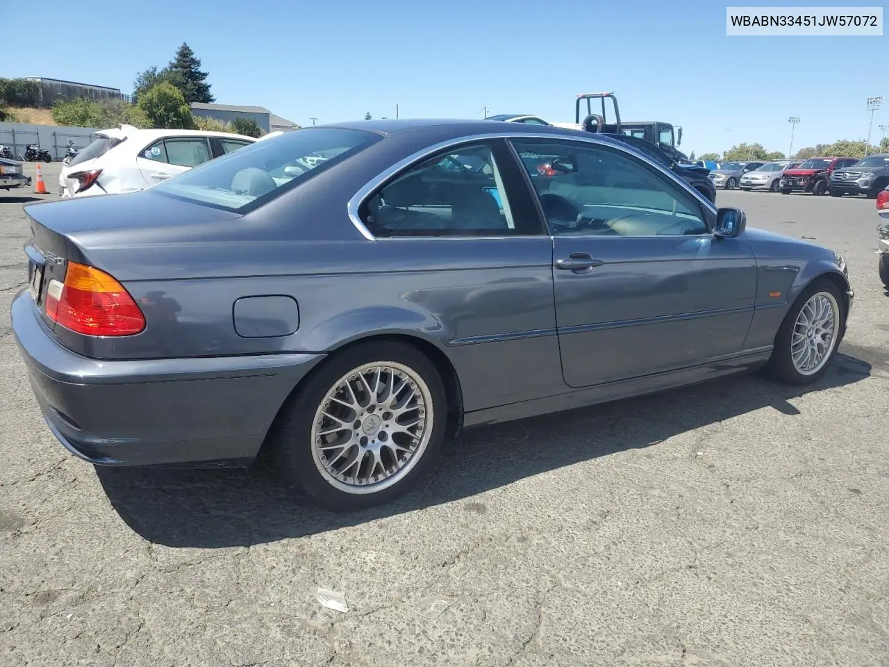 2001 BMW 325 Ci VIN: WBABN33451JW57072 Lot: 65969905
