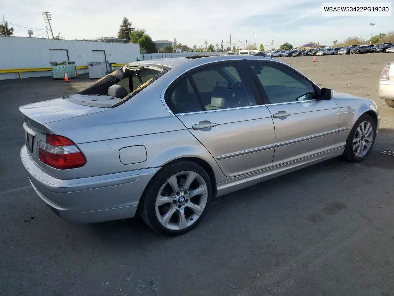 2002 BMW 330 Xi VIN: WBAEW53422PG19080 Lot: 50578865