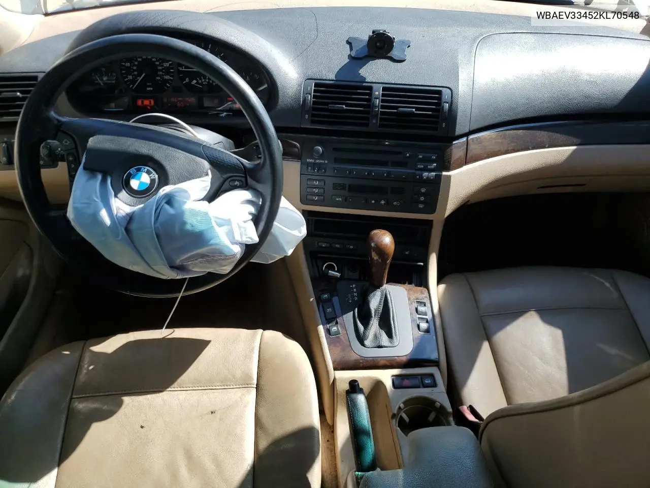 2002 BMW 325 I VIN: WBAEV33452KL70548 Lot: 55729315