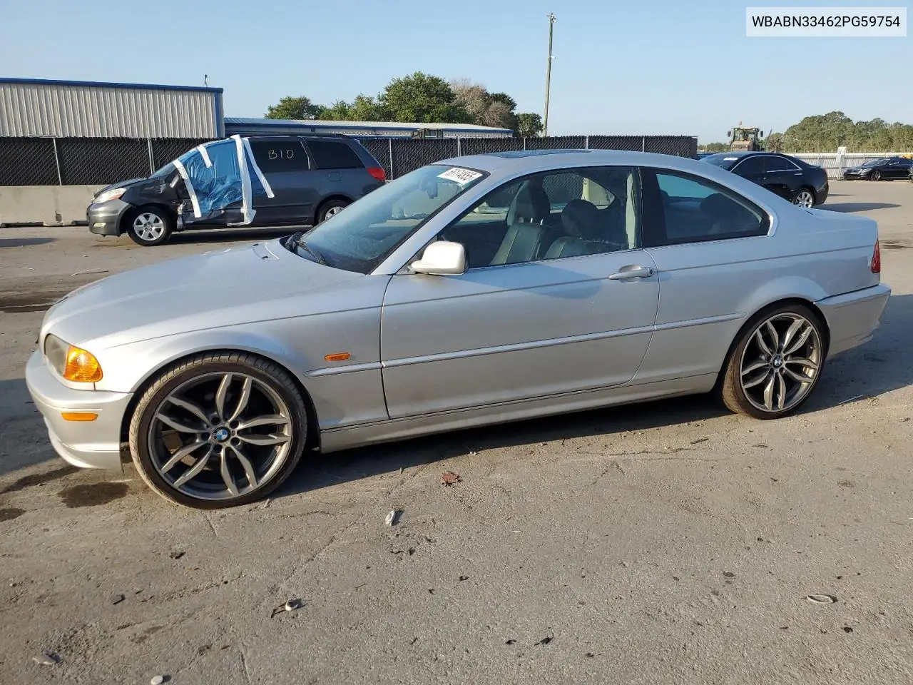2002 BMW 325 Ci VIN: WBABN33462PG59754 Lot: 56174855