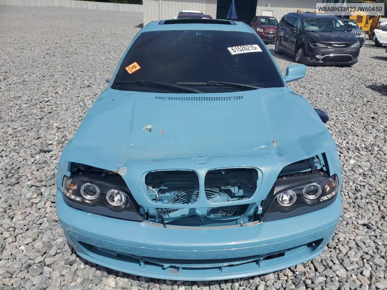 2002 BMW 325 Ci VIN: WBABN33422JW60450 Lot: 61526215