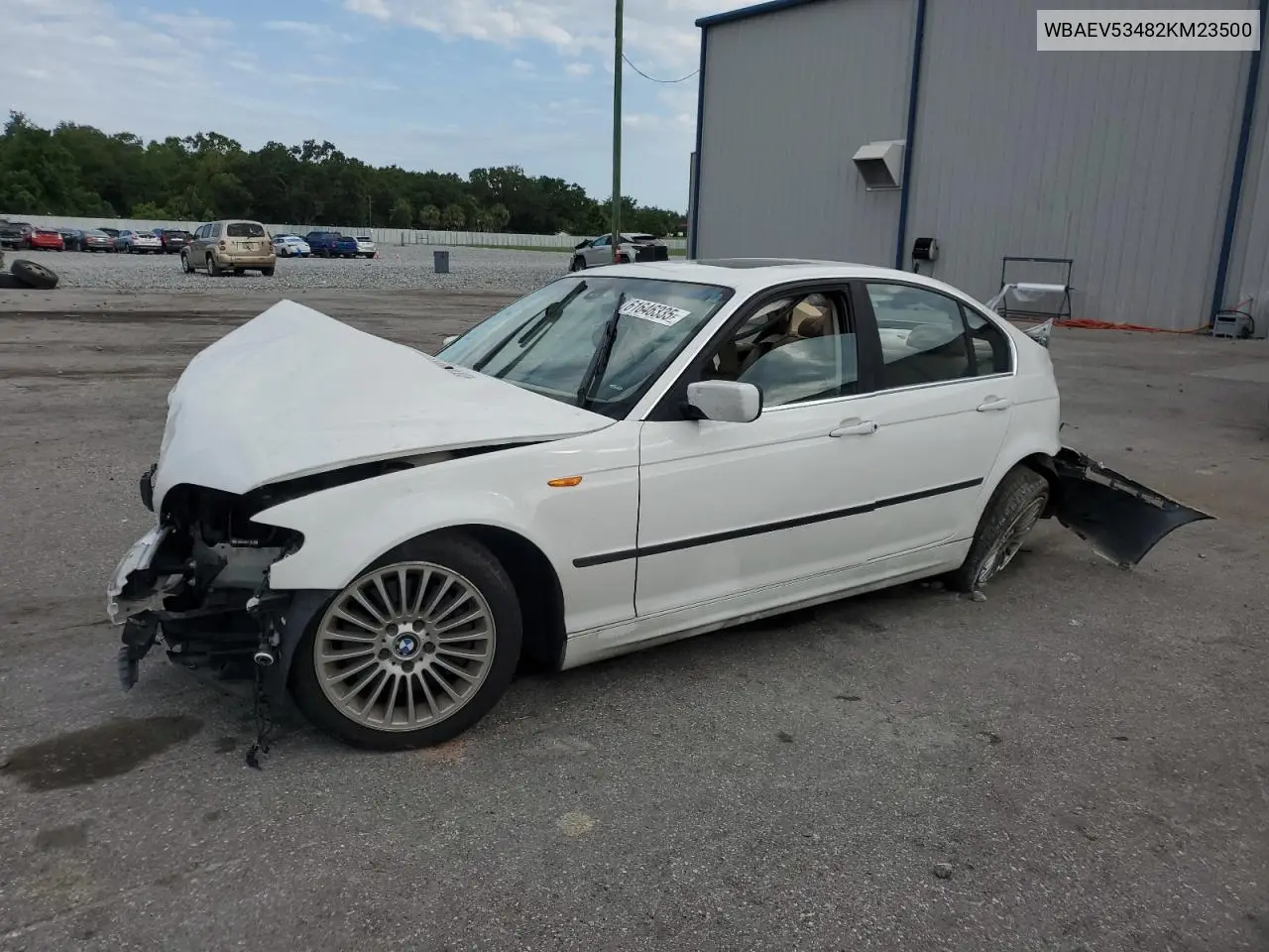 2002 BMW 330 I VIN: WBAEV53482KM23500 Lot: 61646335