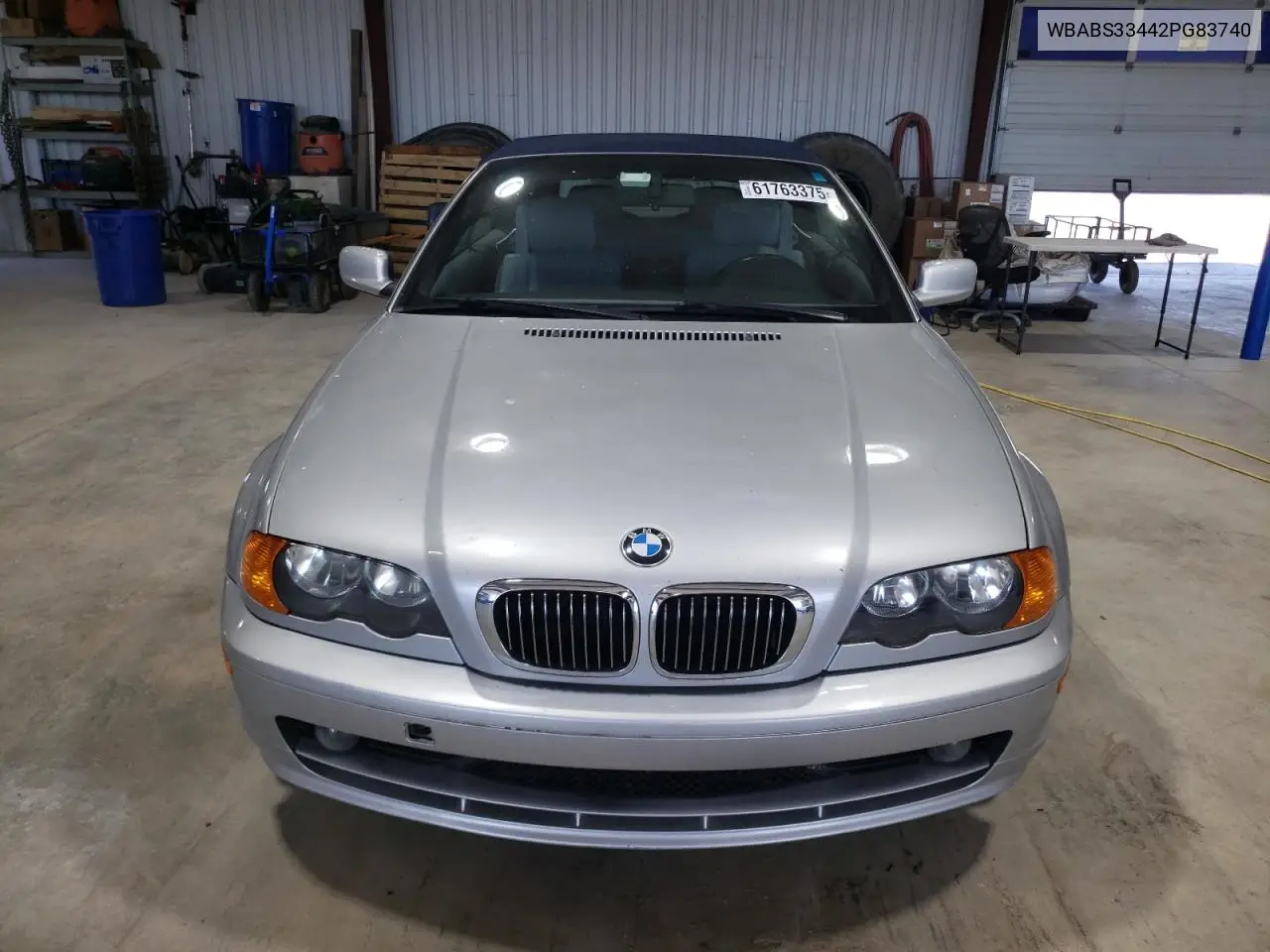 2002 BMW 325 Ci VIN: WBABS33442PG83740 Lot: 61763375