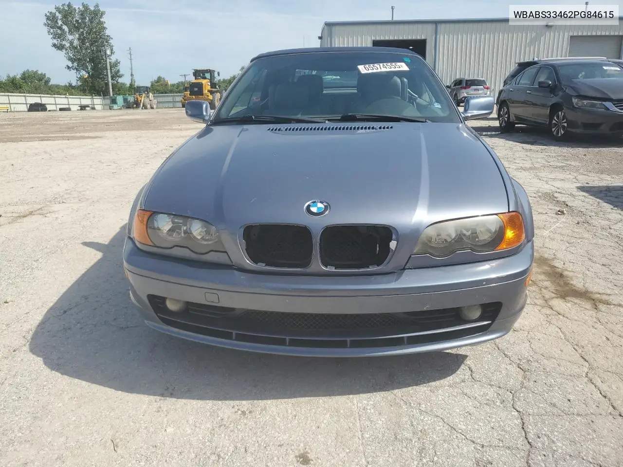 2002 BMW 325 Ci VIN: WBABS33462PG84615 Lot: 65574555