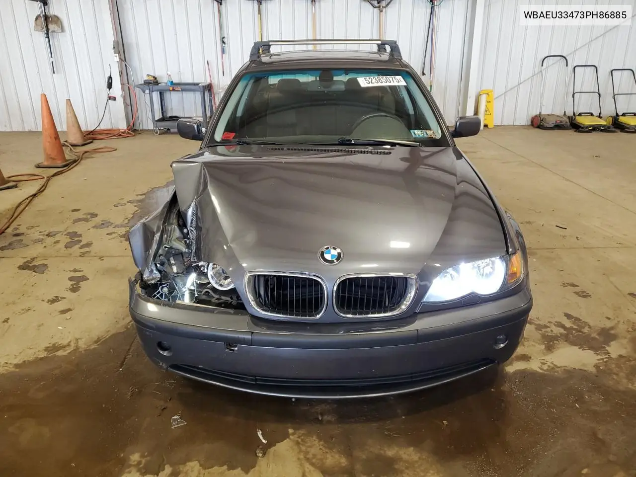 2003 BMW 325 Xi VIN: WBAEU33473PH86885 Lot: 52385075