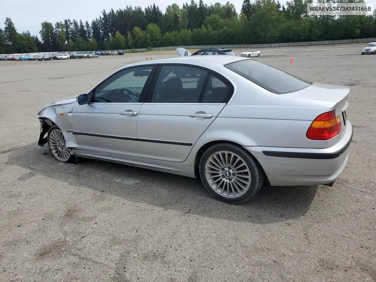 2003 BMW 330 I VIN: WBAEV53473KM31668 Lot: 56410505