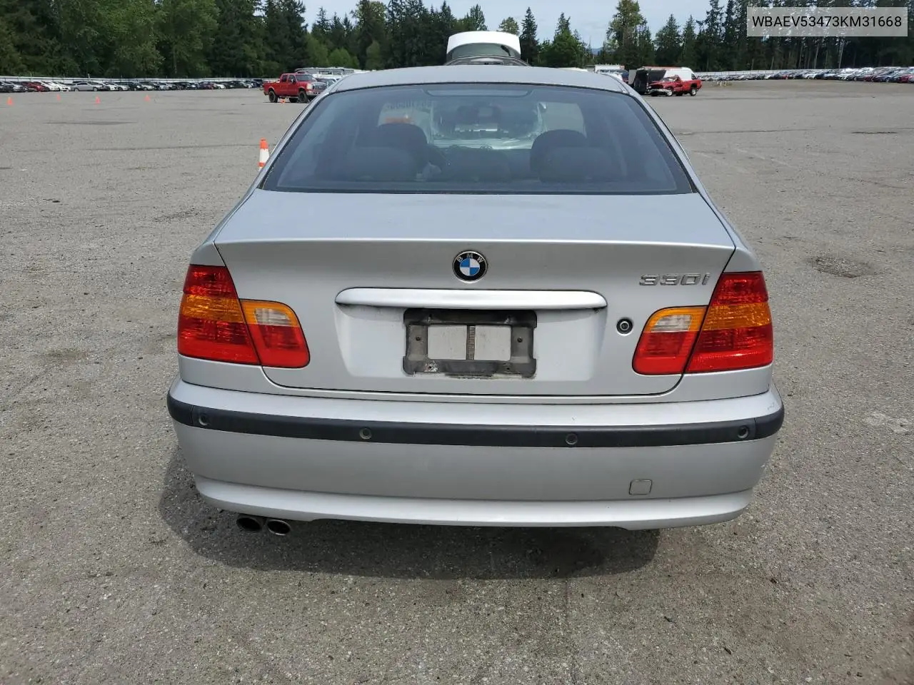 2003 BMW 330 I VIN: WBAEV53473KM31668 Lot: 56410505