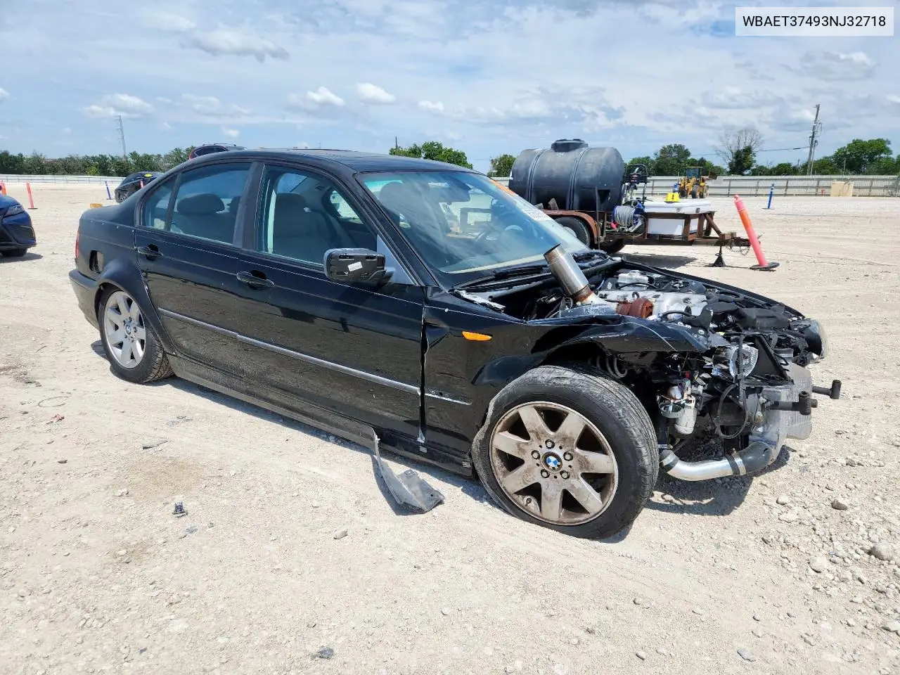 2003 BMW 325 I VIN: WBAET37493NJ32718 Lot: 60609305