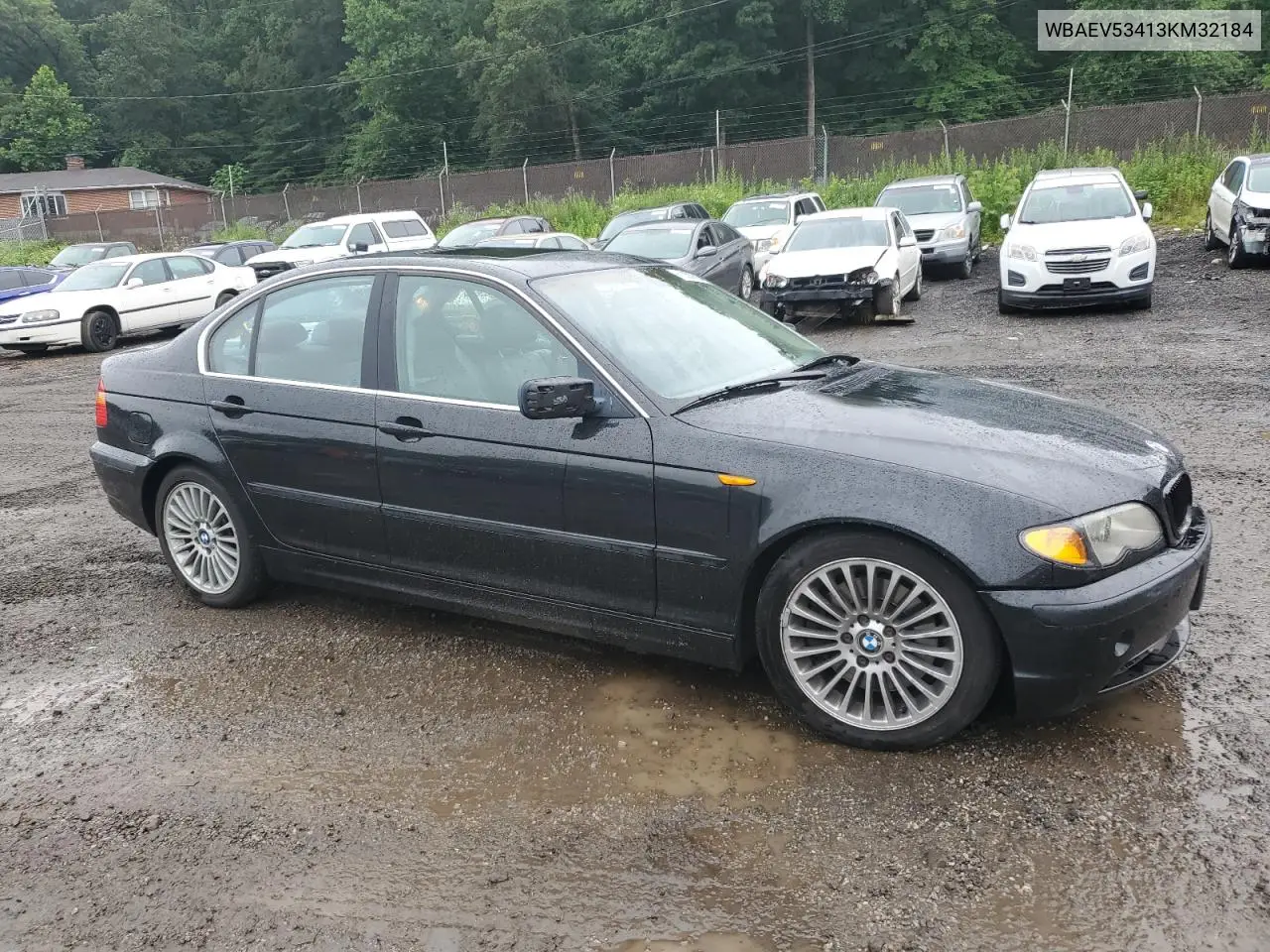2003 BMW 330 I VIN: WBAEV53413KM32184 Lot: 61030805