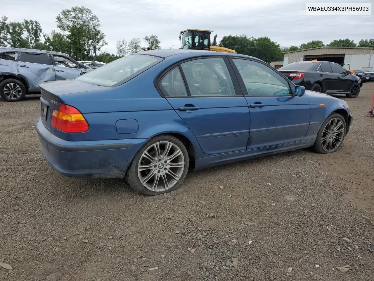 2003 BMW 325 Xi VIN: WBAEU334X3PH86993 Lot: 62261955