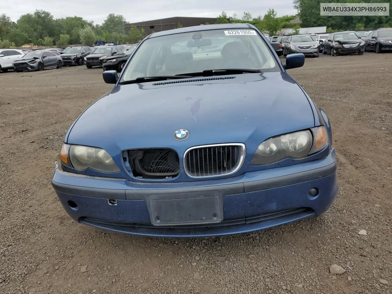 2003 BMW 325 Xi VIN: WBAEU334X3PH86993 Lot: 62261955