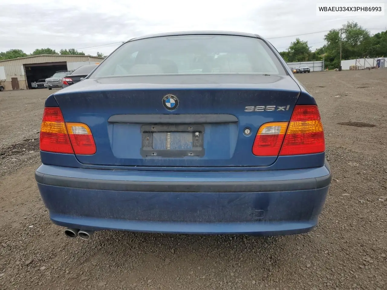 2003 BMW 325 Xi VIN: WBAEU334X3PH86993 Lot: 62261955