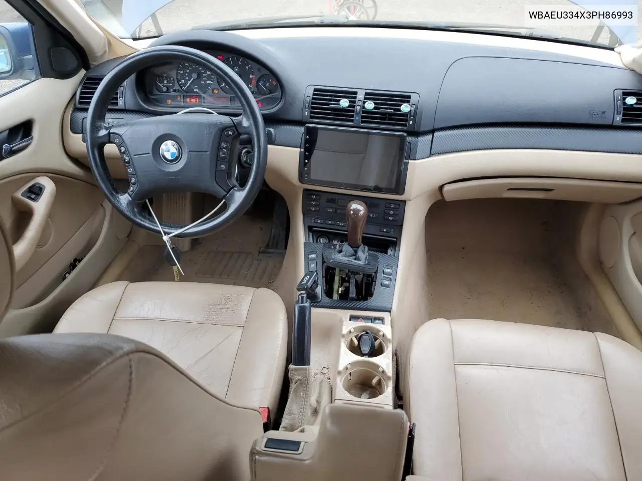 2003 BMW 325 Xi VIN: WBAEU334X3PH86993 Lot: 62261955