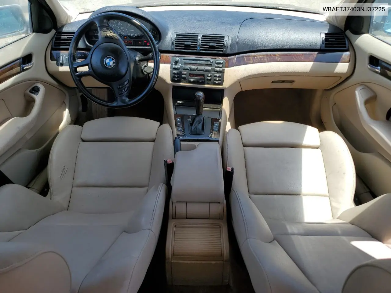 2003 BMW 325 I VIN: WBAET37403NJ37225 Lot: 62713445