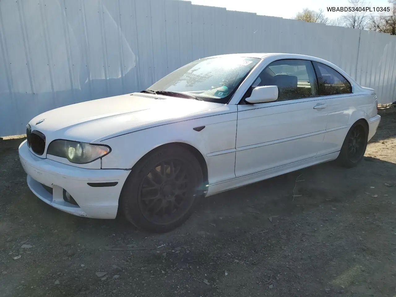 2004 BMW 330 Ci VIN: WBABD53404PL10345 Lot: 53272735