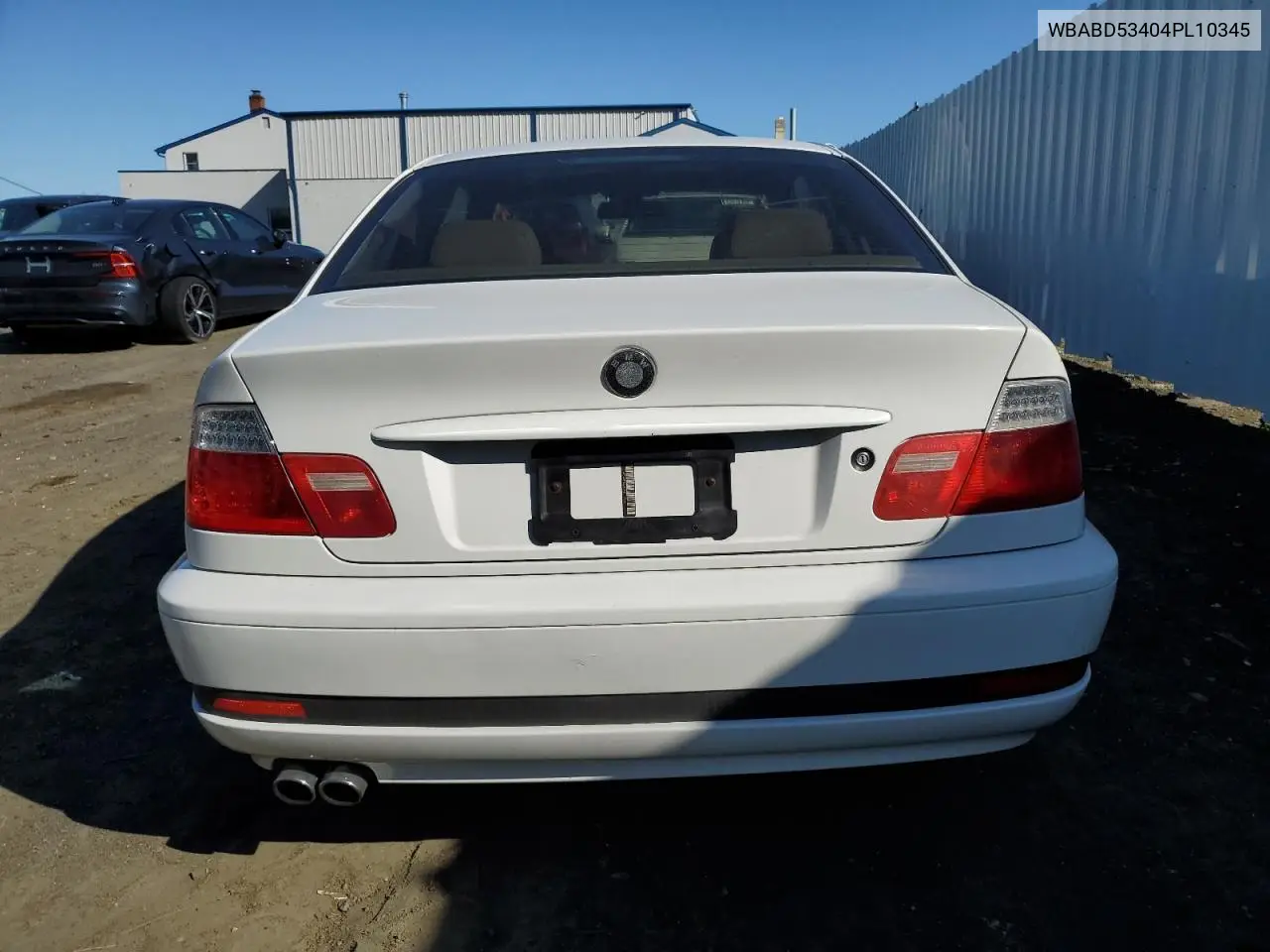 2004 BMW 330 Ci VIN: WBABD53404PL10345 Lot: 53272735