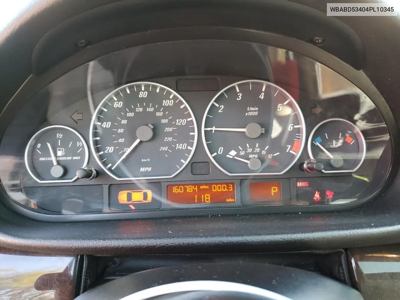 2004 BMW 330 Ci VIN: WBABD53404PL10345 Lot: 53272735