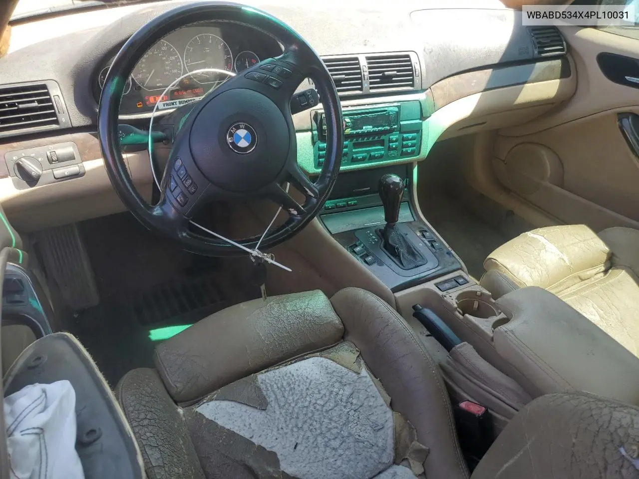 2004 BMW 330 Ci VIN: WBABD534X4PL10031 Lot: 54153485
