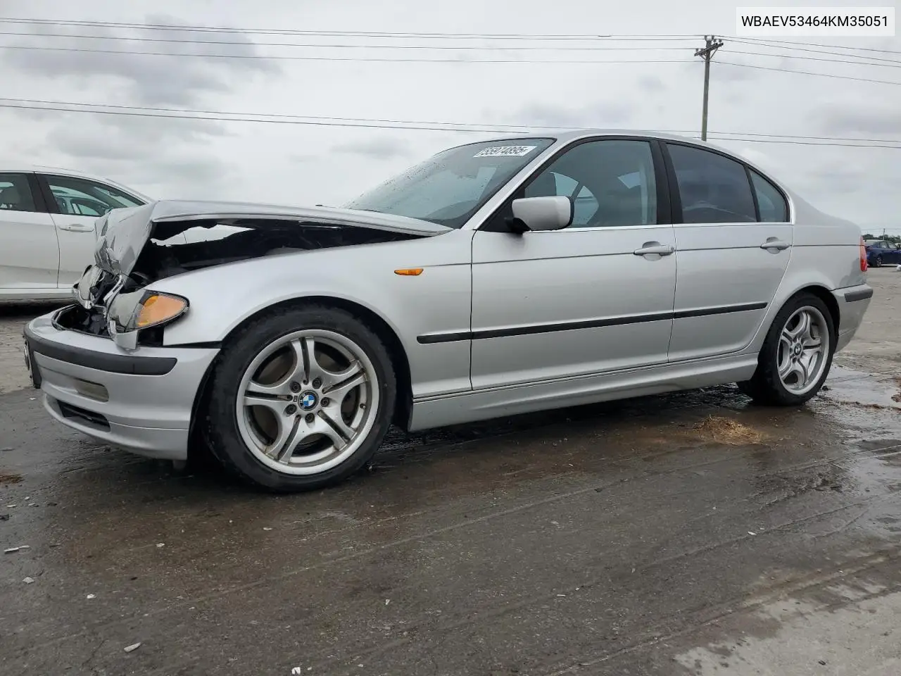 2004 BMW 330 I VIN: WBAEV53464KM35051 Lot: 55974895