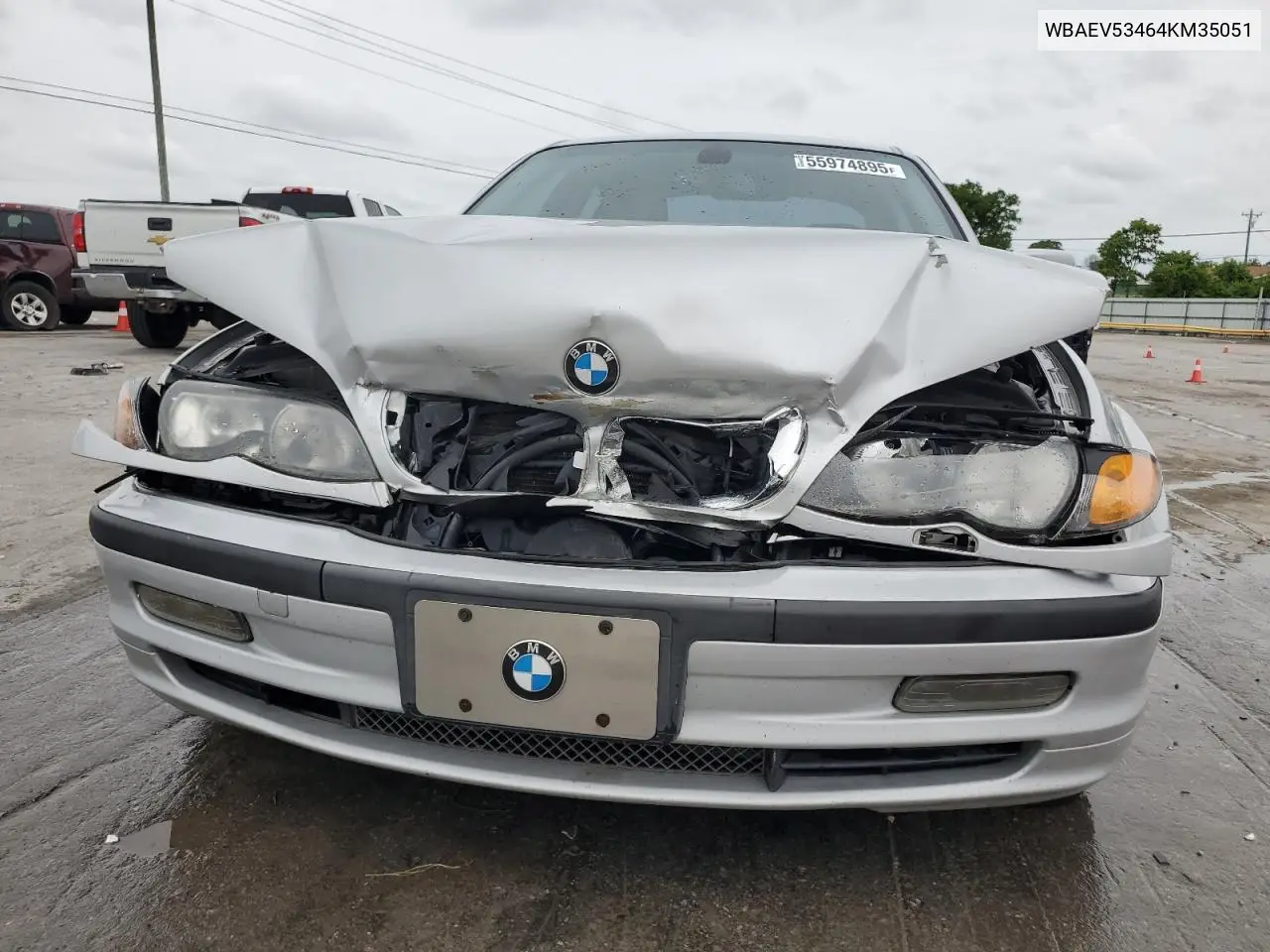 2004 BMW 330 I VIN: WBAEV53464KM35051 Lot: 55974895