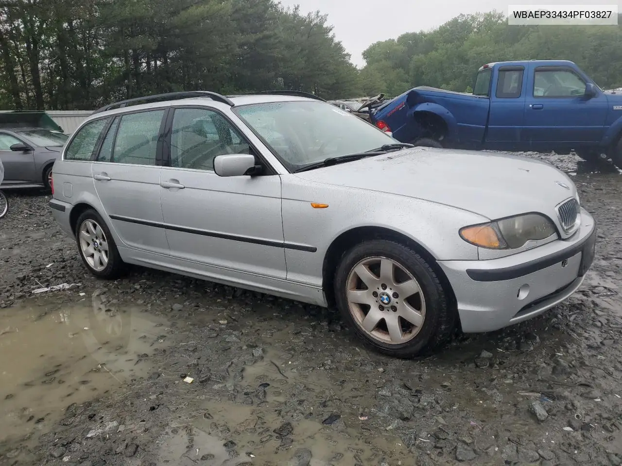 2004 BMW 325 Xit VIN: WBAEP33434PF03827 Lot: 56870025
