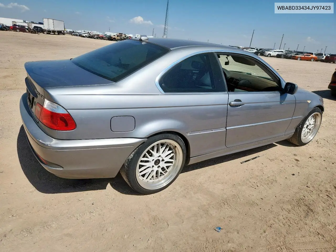 2004 BMW 325 Ci VIN: WBABD33434JY97423 Lot: 59416315
