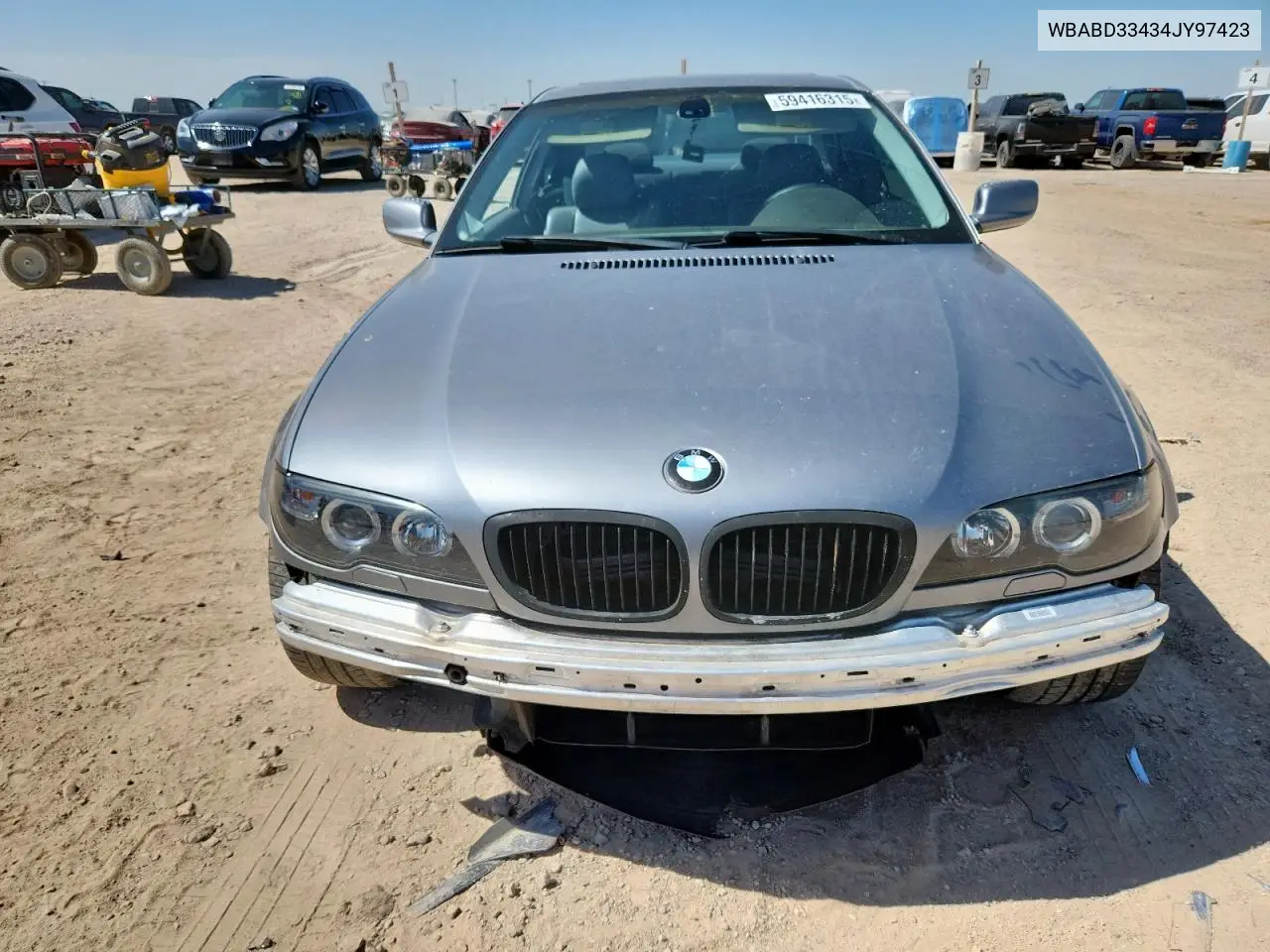 2004 BMW 325 Ci VIN: WBABD33434JY97423 Lot: 59416315