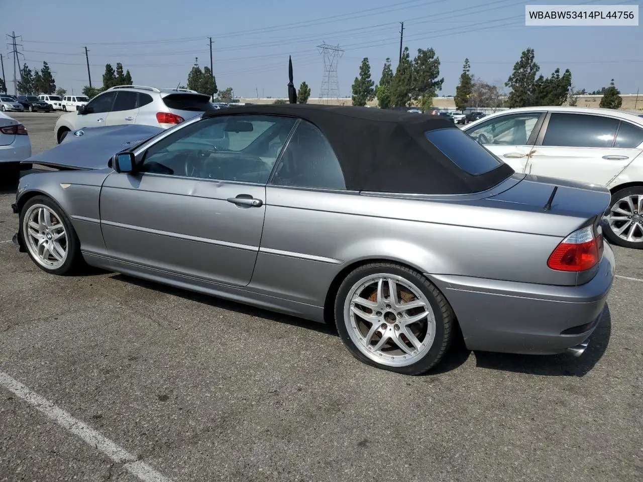 2004 BMW 330 Ci VIN: WBABW53414PL44756 Lot: 59993145
