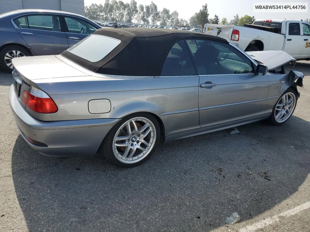 2004 BMW 330 Ci VIN: WBABW53414PL44756 Lot: 59993145