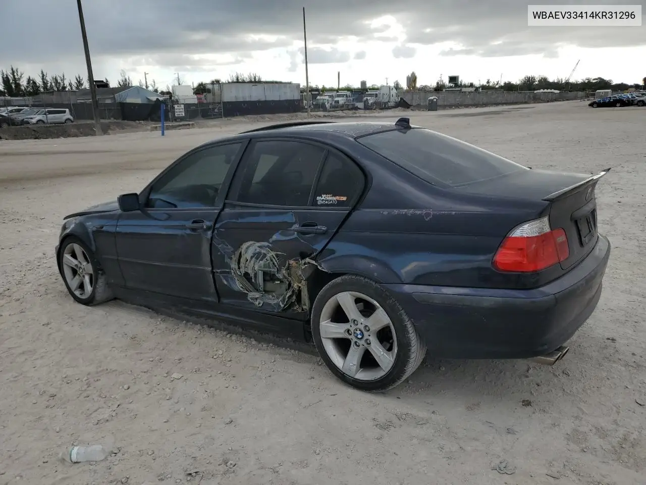 2004 BMW 325 I VIN: WBAEV33414KR31296 Lot: 61797125
