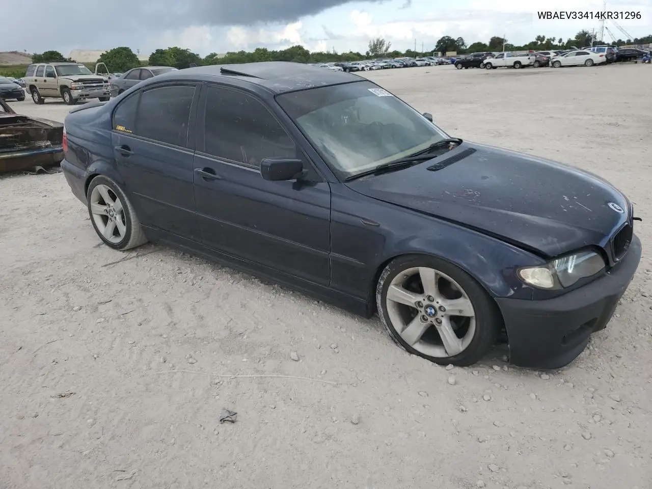 2004 BMW 325 I VIN: WBAEV33414KR31296 Lot: 61797125