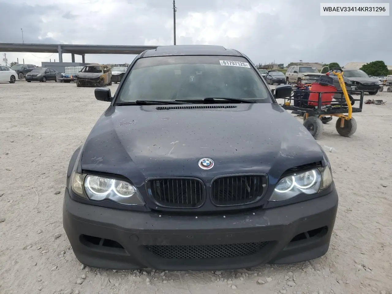 2004 BMW 325 I VIN: WBAEV33414KR31296 Lot: 61797125
