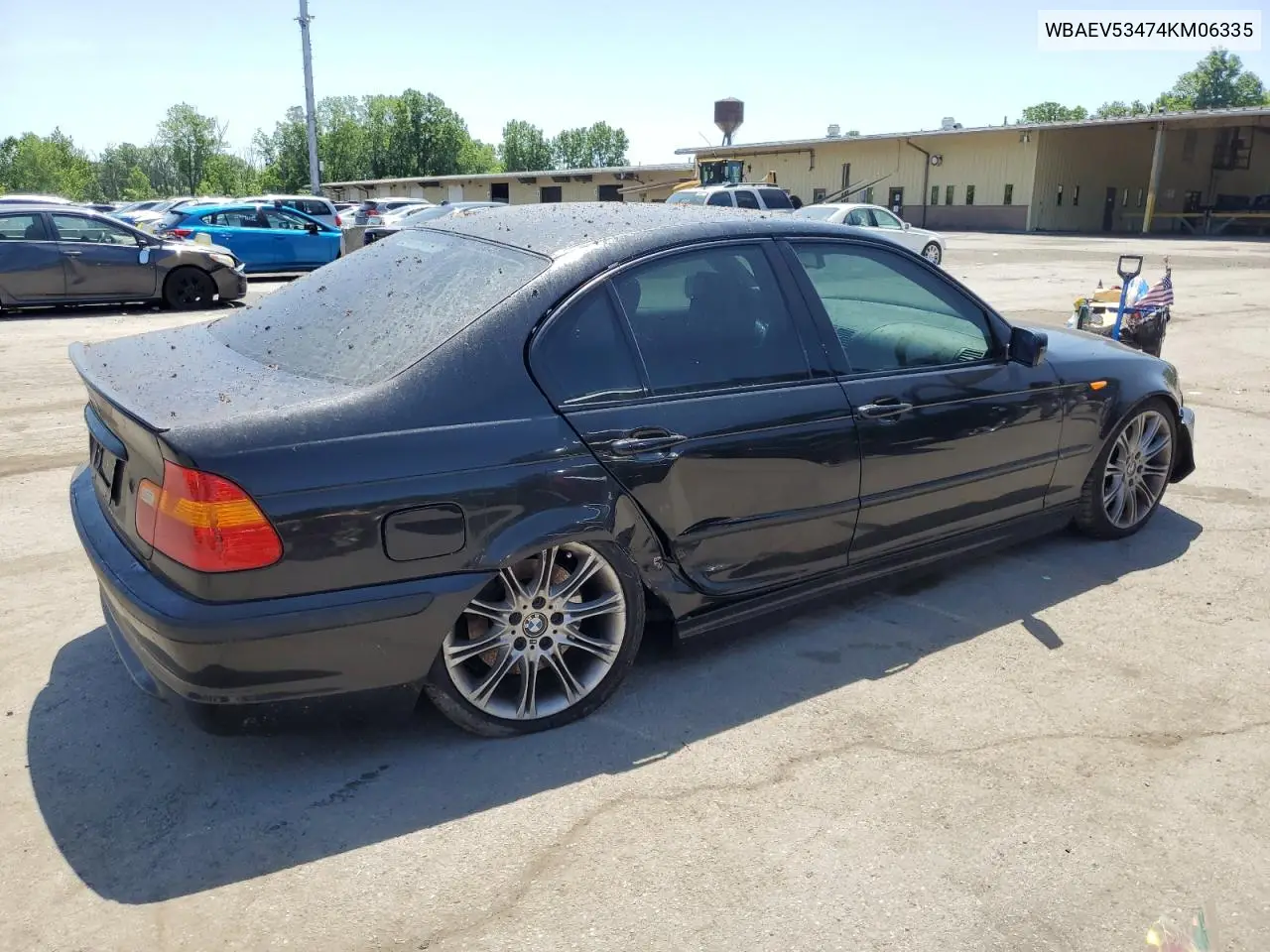 2004 BMW 330 I VIN: WBAEV53474KM06335 Lot: 61869515