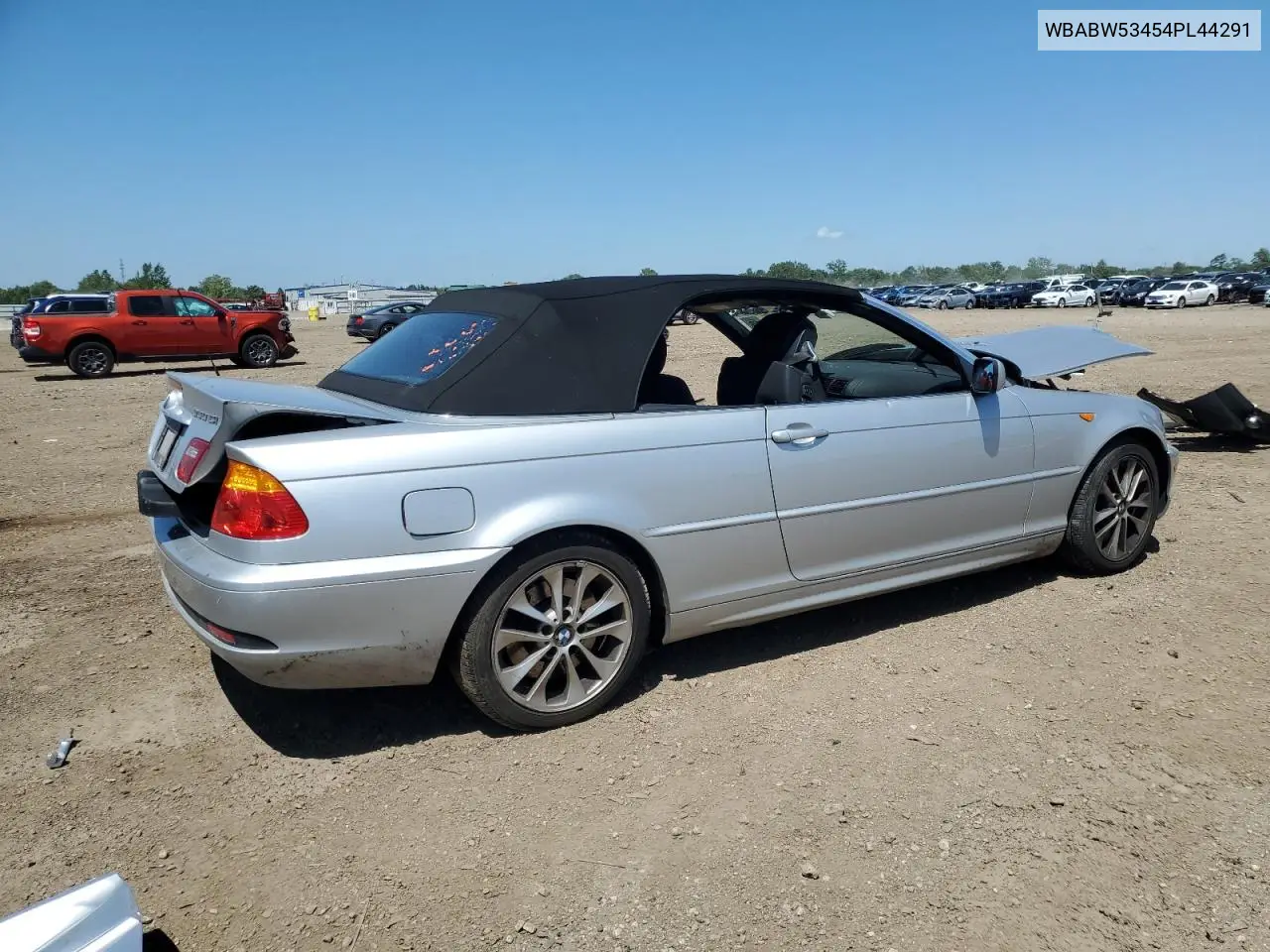 2004 BMW 330 Ci VIN: WBABW53454PL44291 Lot: 61939635