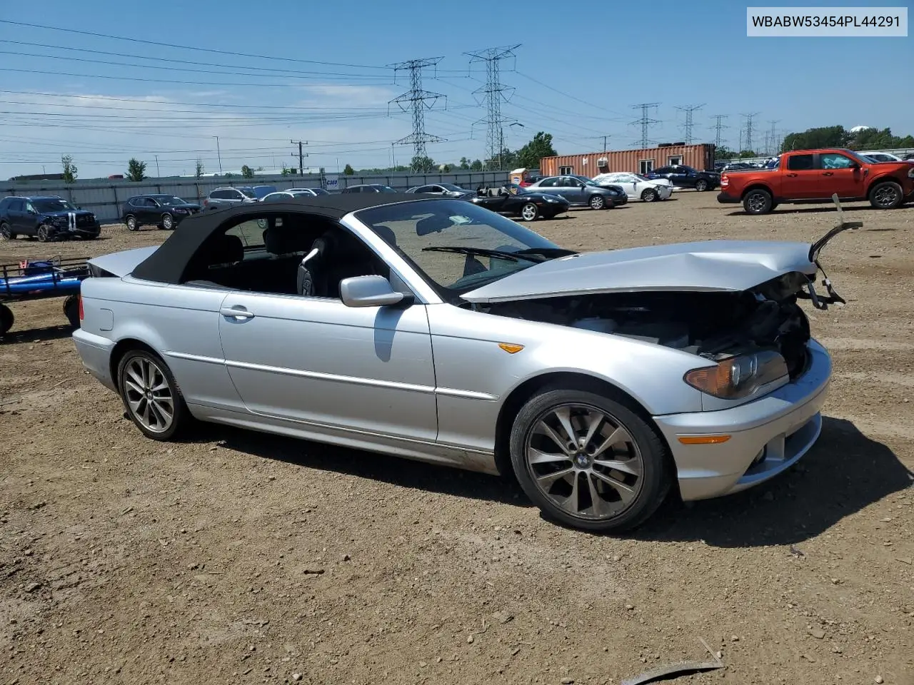 2004 BMW 330 Ci VIN: WBABW53454PL44291 Lot: 61939635