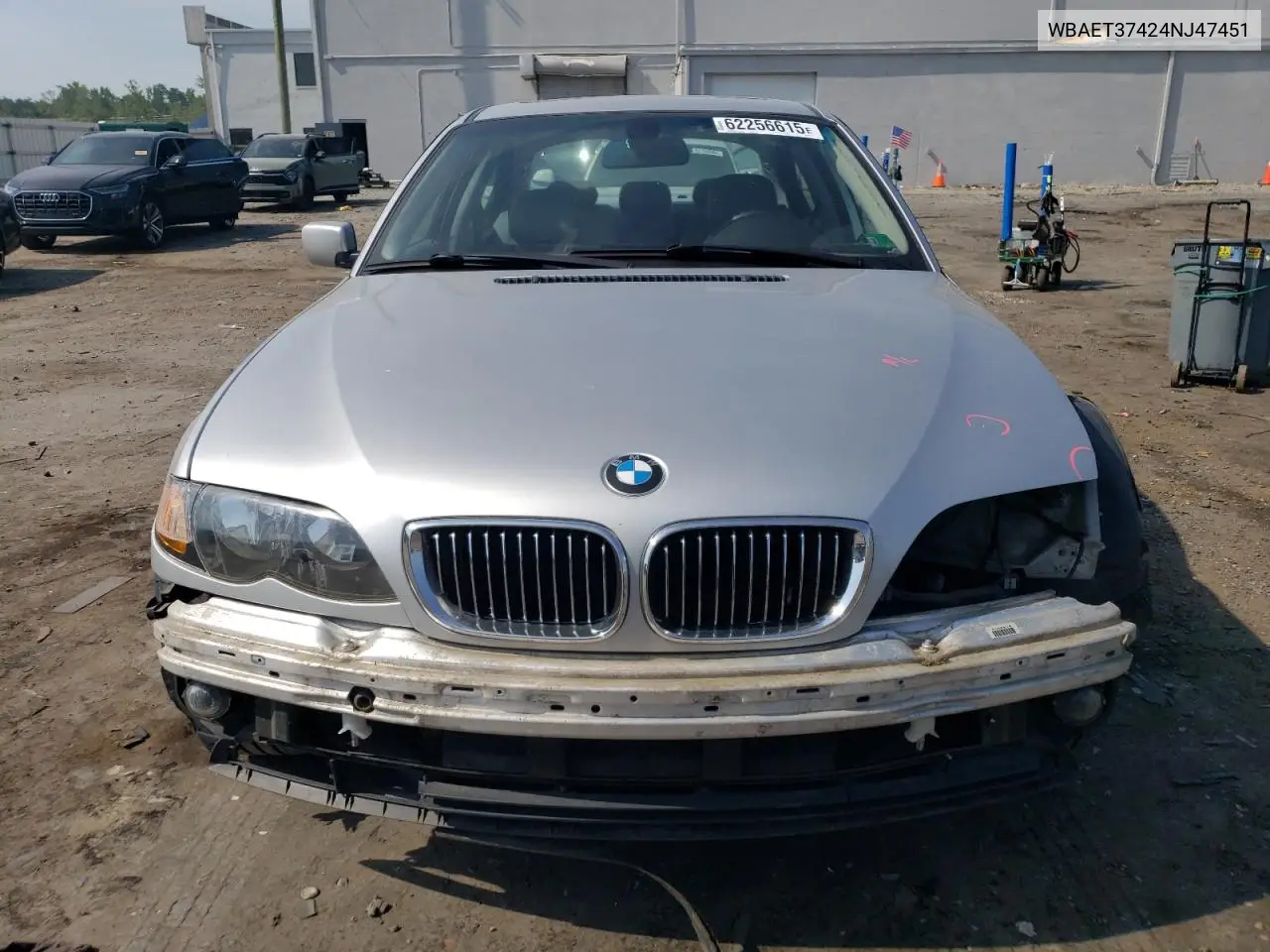 2004 BMW 325 I VIN: WBAET37424NJ47451 Lot: 62256615