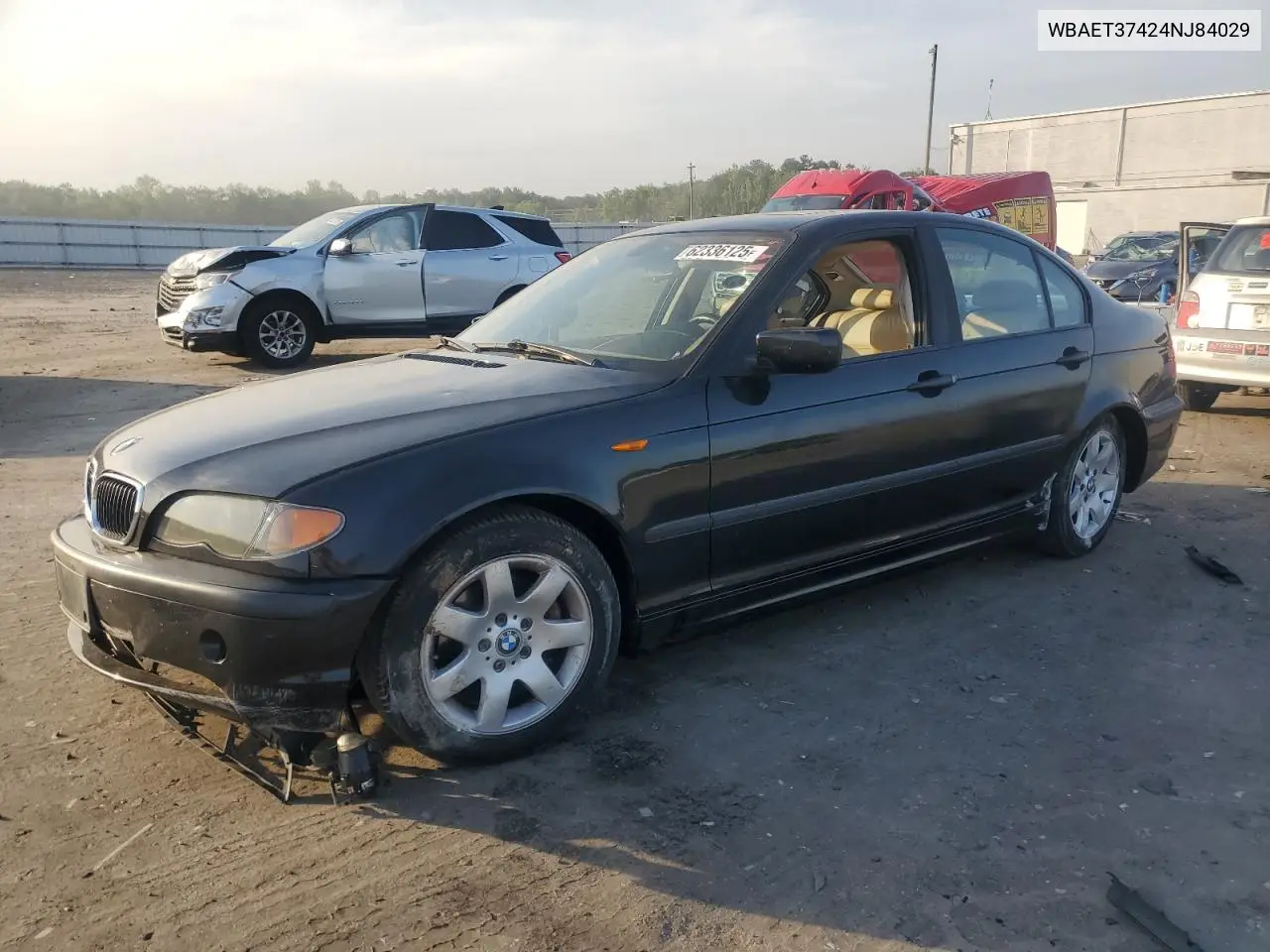2004 BMW 325 I VIN: WBAET37424NJ84029 Lot: 62336125