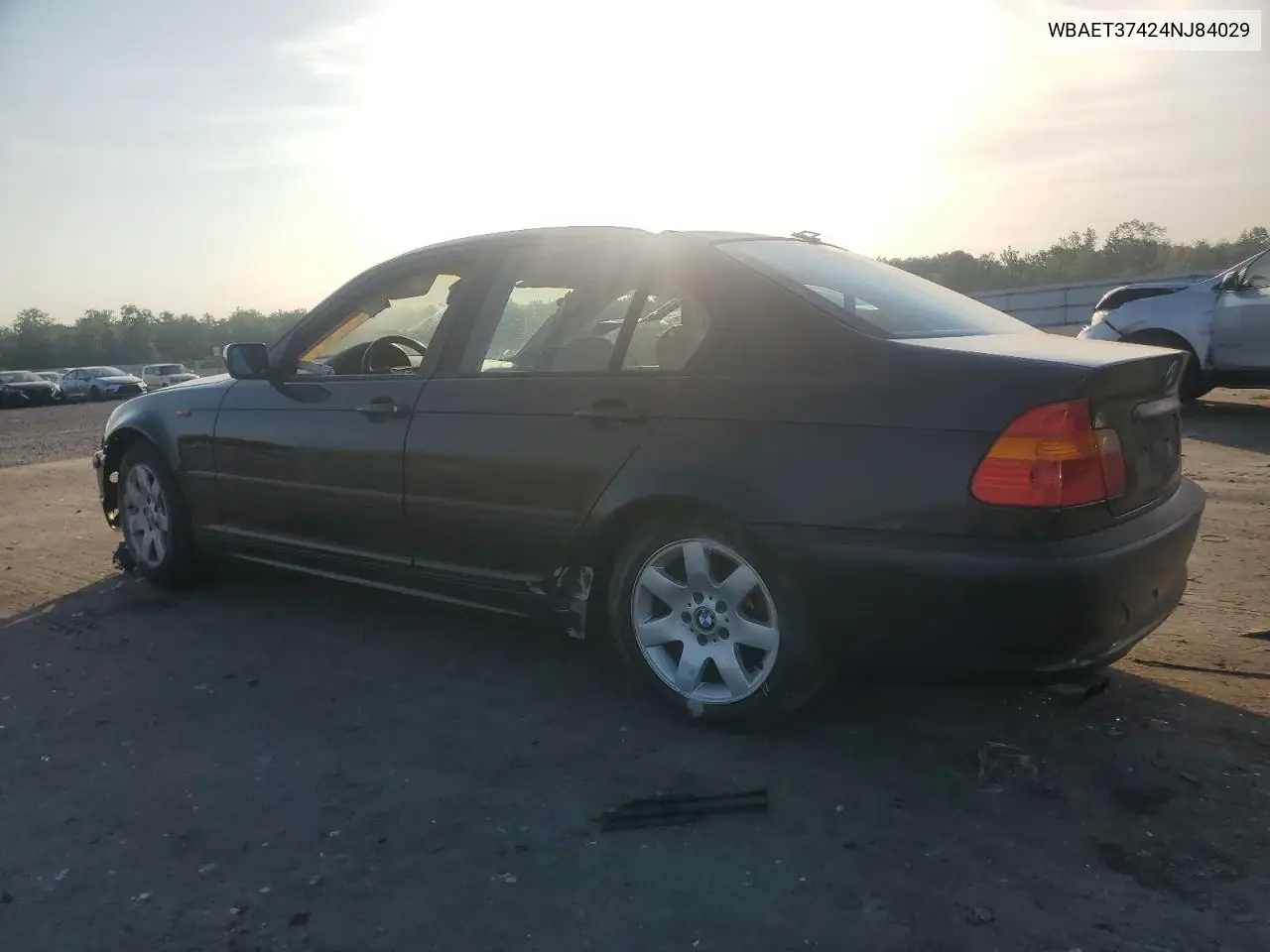 2004 BMW 325 I VIN: WBAET37424NJ84029 Lot: 62336125