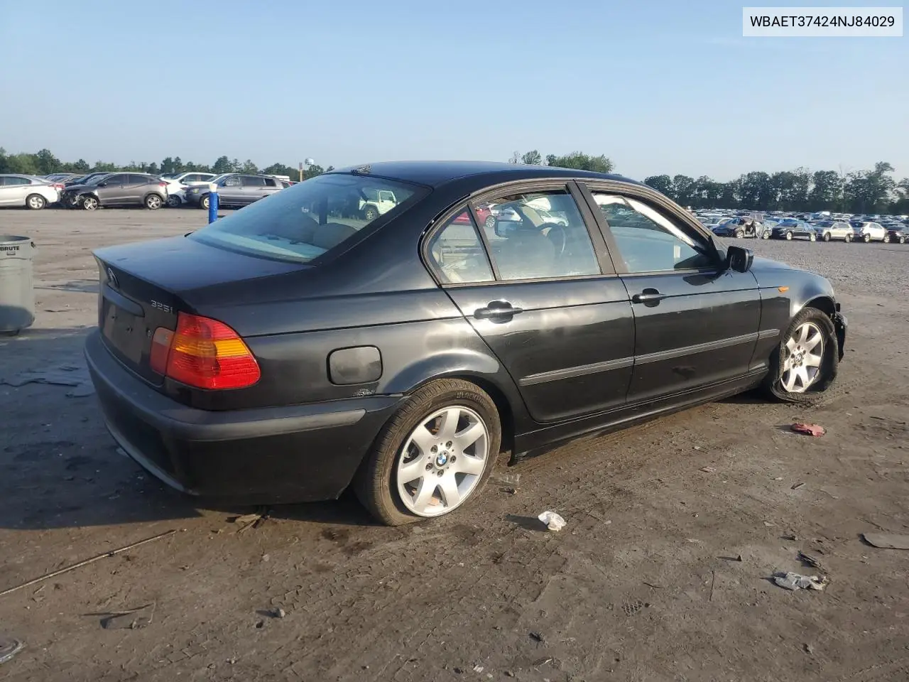 2004 BMW 325 I VIN: WBAET37424NJ84029 Lot: 62336125