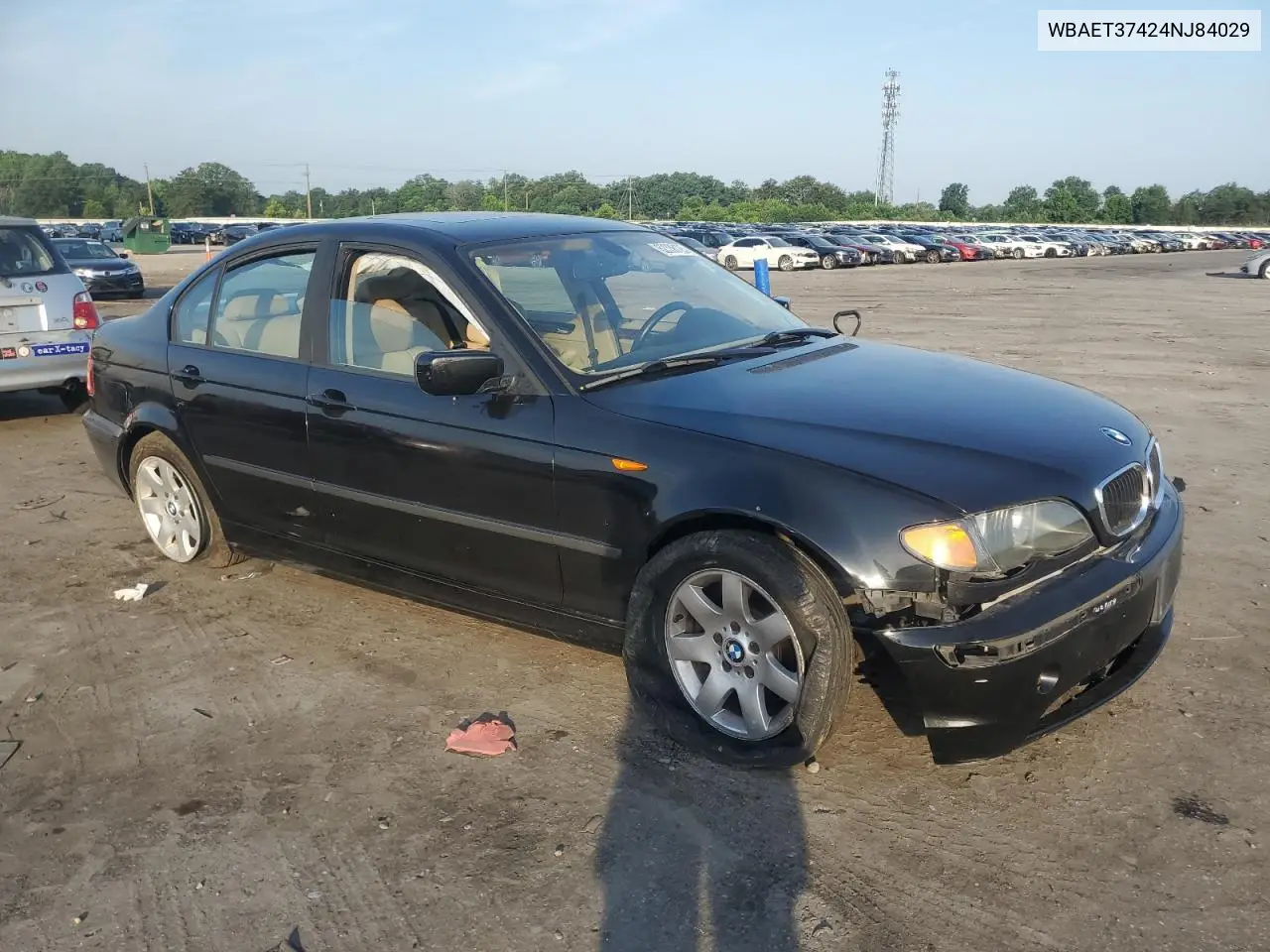 2004 BMW 325 I VIN: WBAET37424NJ84029 Lot: 62336125