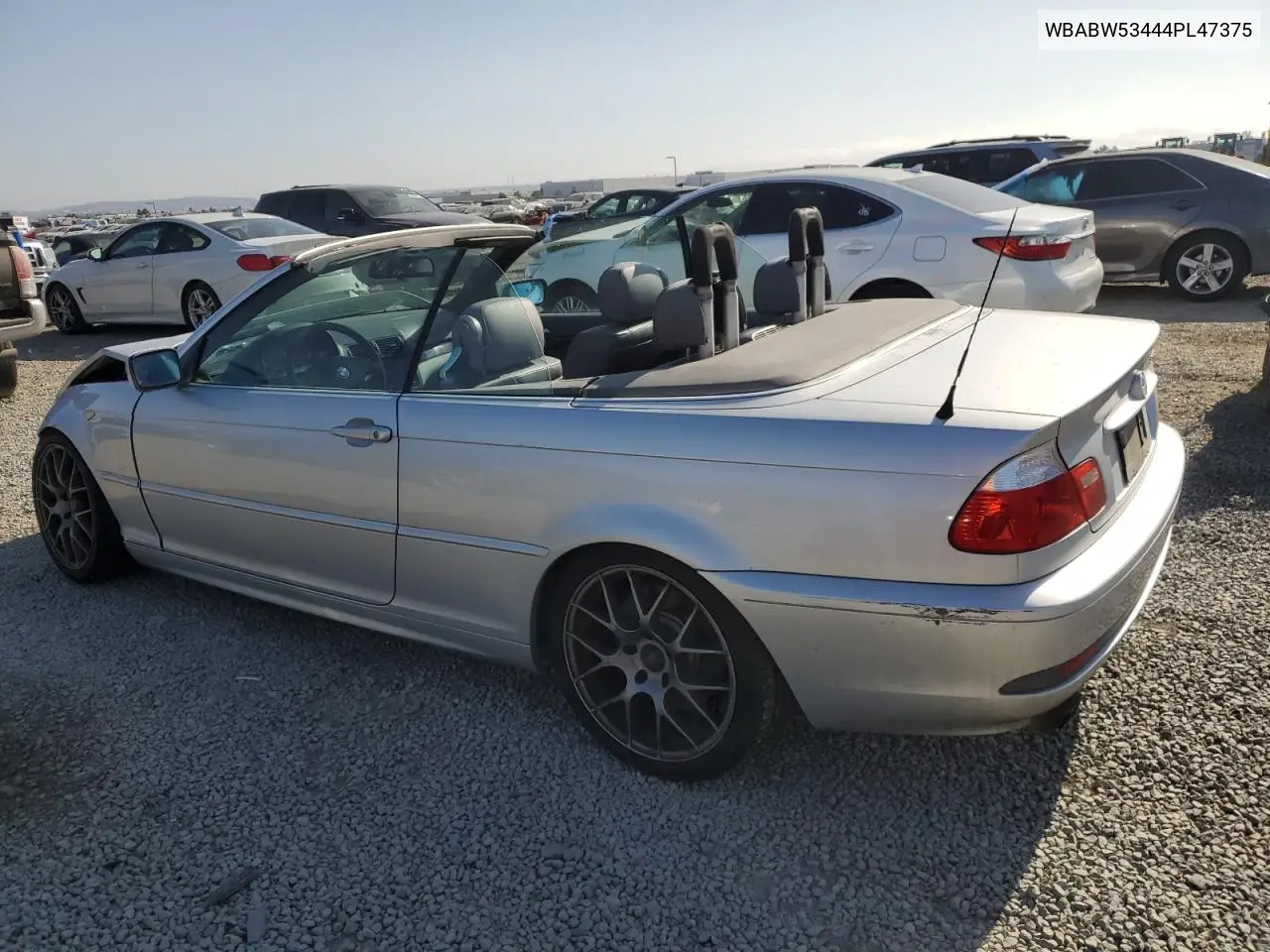 2004 BMW 330 Ci VIN: WBABW53444PL47375 Lot: 62426555