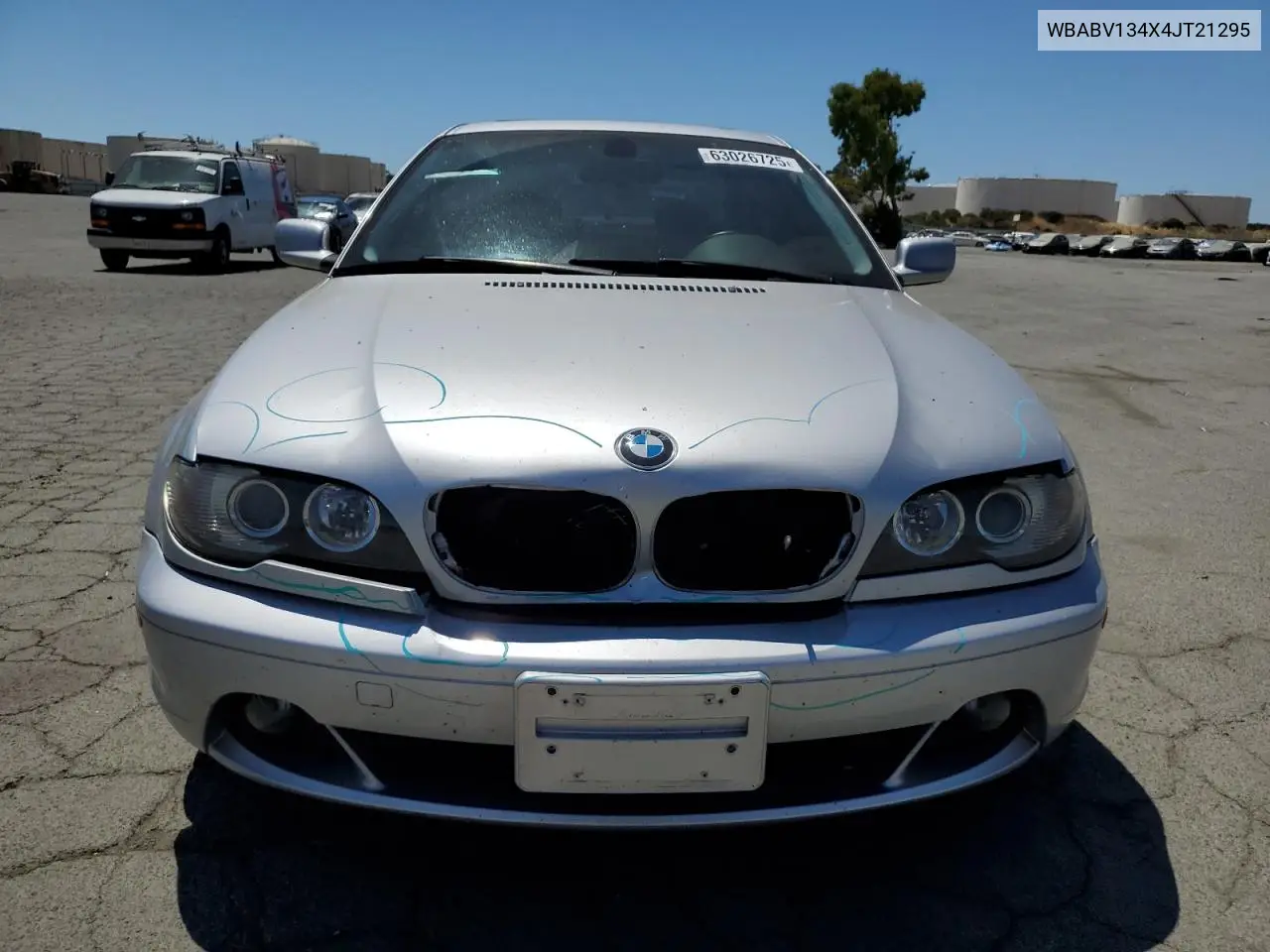 2004 BMW 325 Ci Sulev VIN: WBABV134X4JT21295 Lot: 63026725