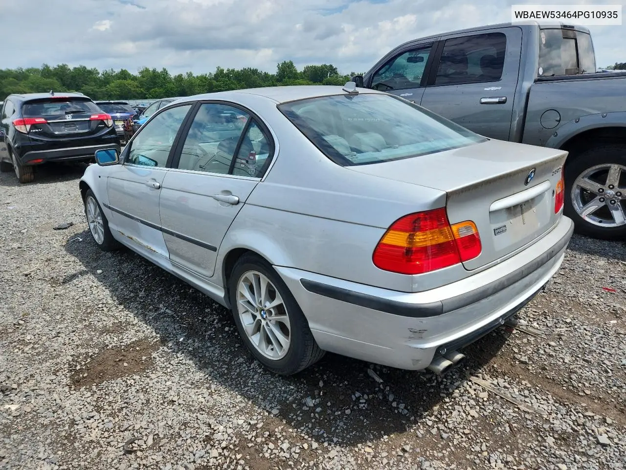 2004 BMW 330 Xi VIN: WBAEW53464PG10935 Lot: 63155905