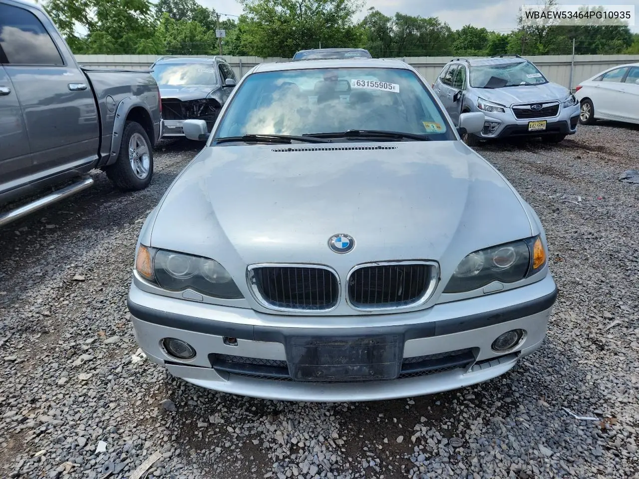 2004 BMW 330 Xi VIN: WBAEW53464PG10935 Lot: 63155905