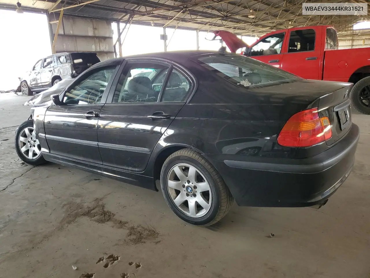 2004 BMW 325 I VIN: WBAEV33444KR31521 Lot: 63282055