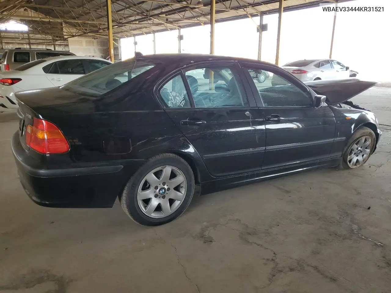 2004 BMW 325 I VIN: WBAEV33444KR31521 Lot: 63282055