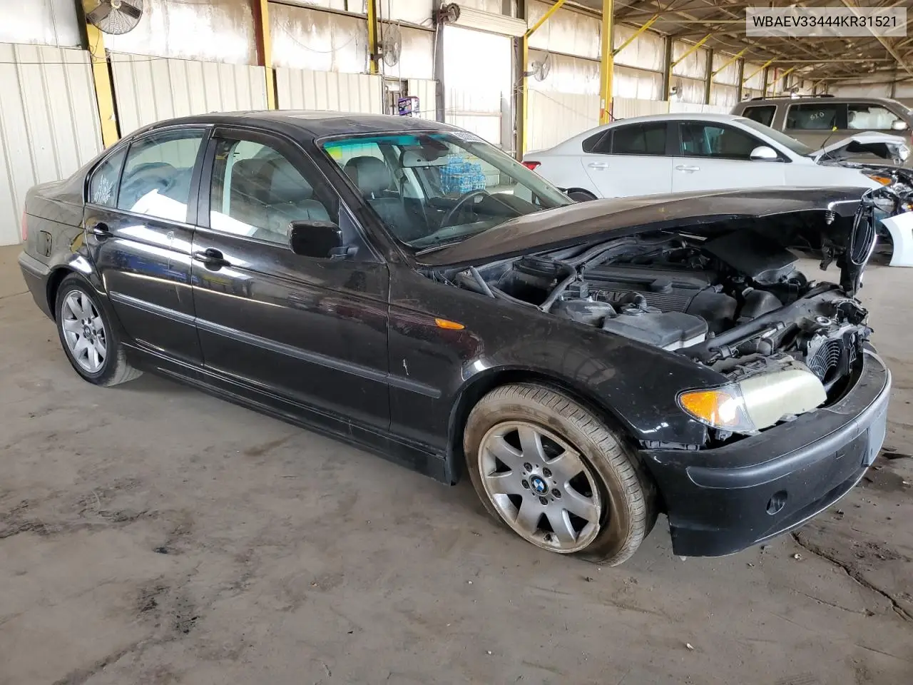 2004 BMW 325 I VIN: WBAEV33444KR31521 Lot: 63282055