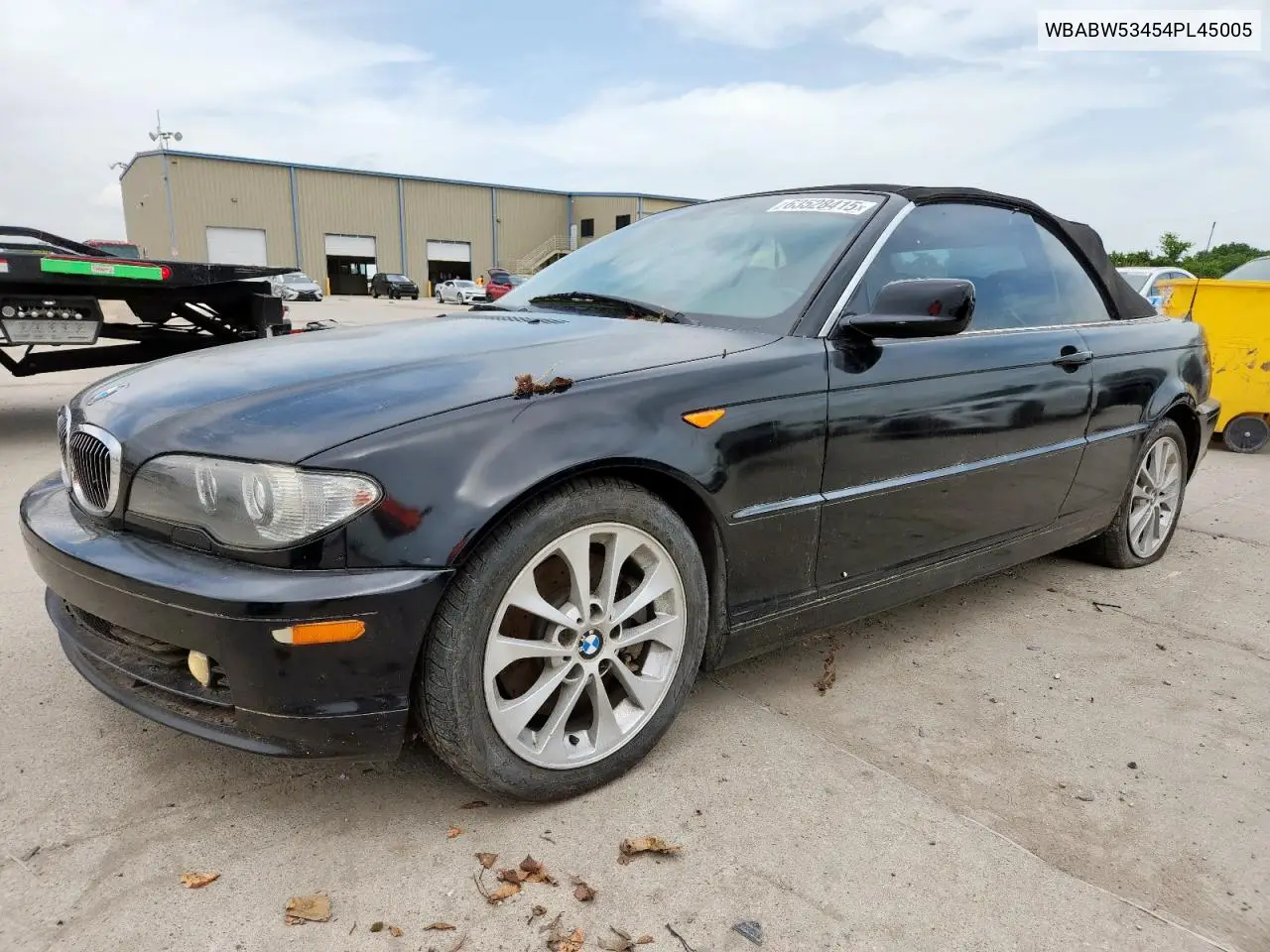 2004 BMW 330 Ci VIN: WBABW53454PL45005 Lot: 63528415